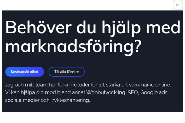 Kostnadsfri analys- Stärk varumärket och öka synligheten på Google och Sociala kanaler