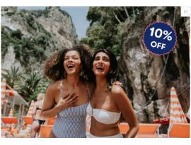 10 % rabatt på sensommarresor