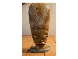 Afrikansk mask shona sten