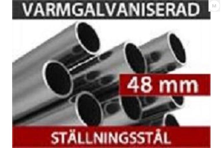 Lagerhall  Titanium 7,00 x 7,00 x 2,5 x 4,2 m Vit/Grå